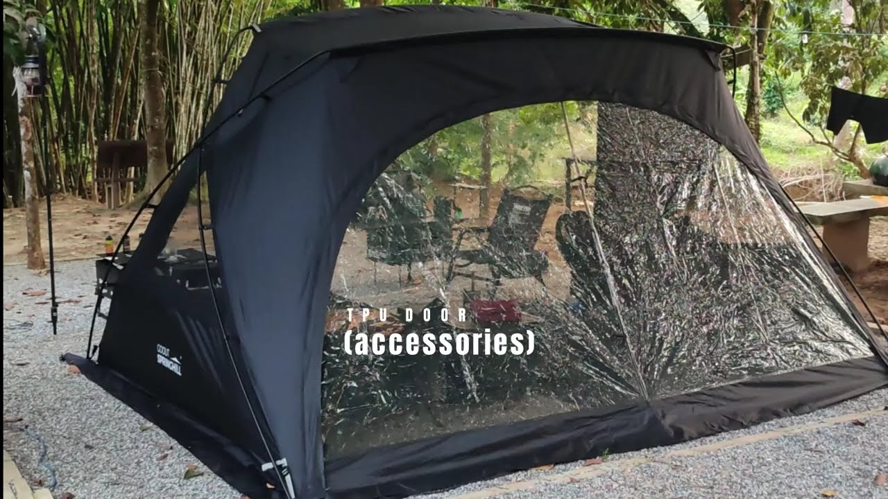 UNBOXING GOOUT SPRINGHILL PENGLAI 4P | Konsep Minimalist | Tiny Tent | Handsome