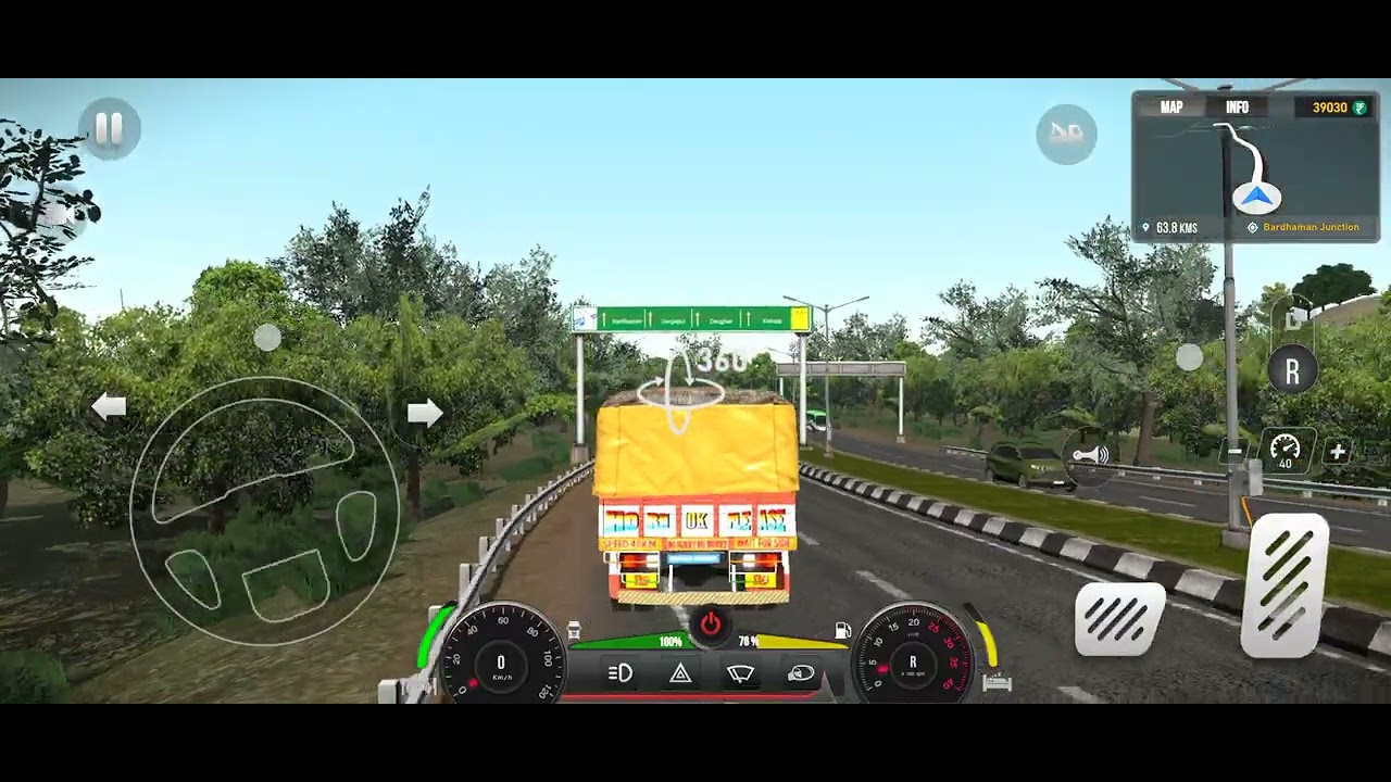 Bardhaman to Durgapur trip # Bardhaman to Durgapur chips load and unload#Indian truck simulator 🚛🚛🚛