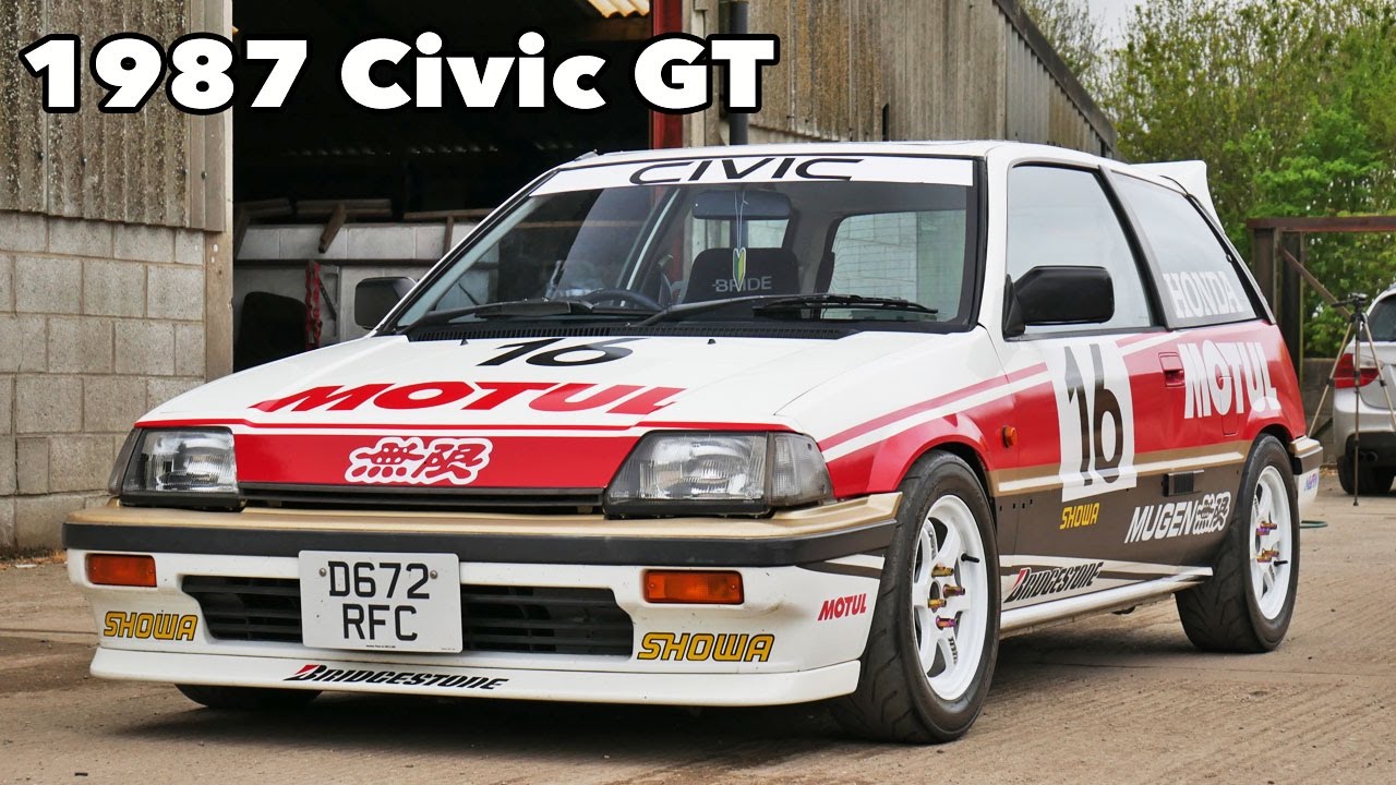 Pete's 1987 Honda Civic GT. Mugen, Motul, Group-A goodness..