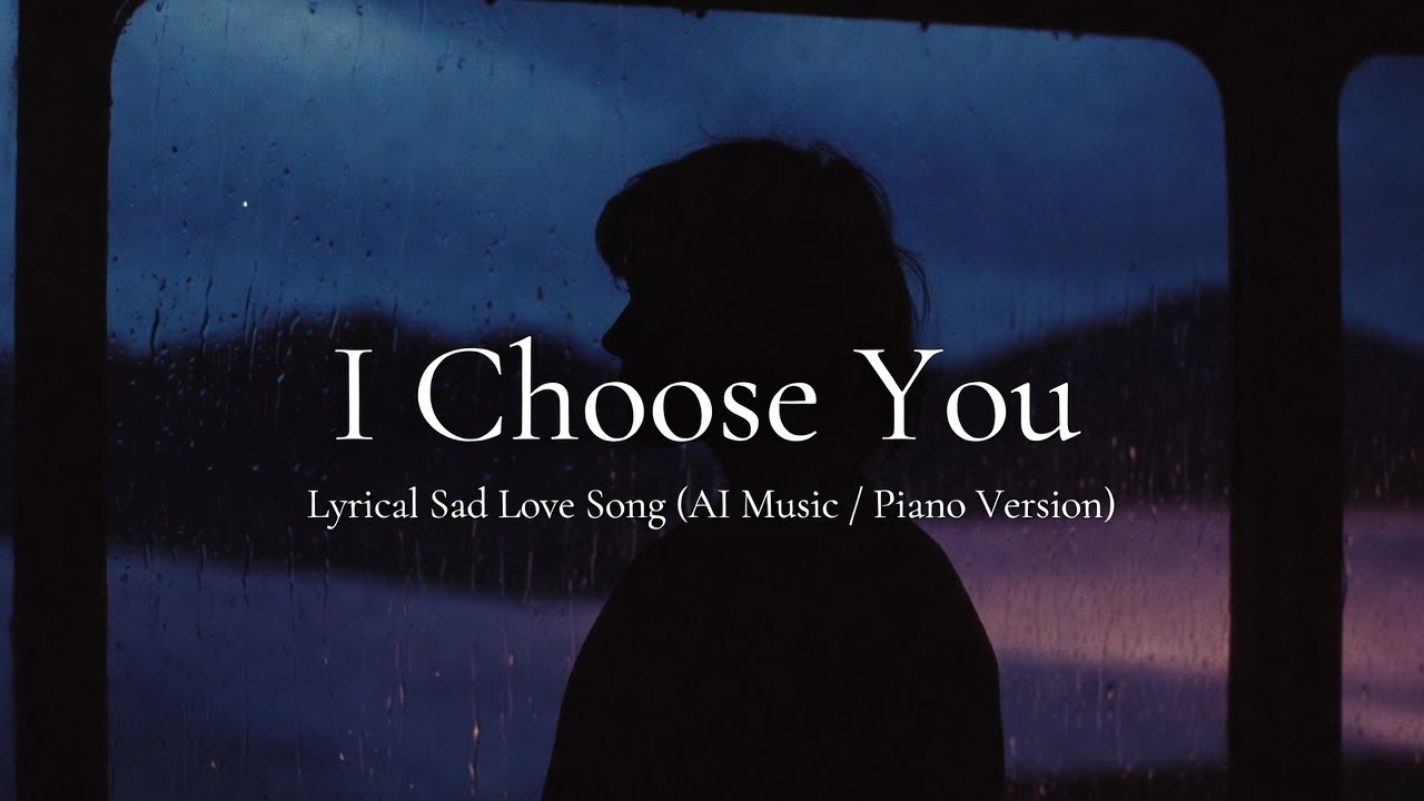 I Choose You — Lyrical Sad Love Song (AI Music / Piano Version)
