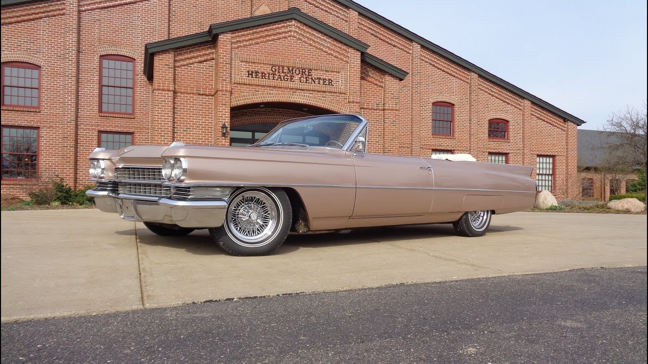 1963 Cadillac Series 62 Convertible @ Gilmore Car Museum & Ride on My Car Story with Lou Costabile