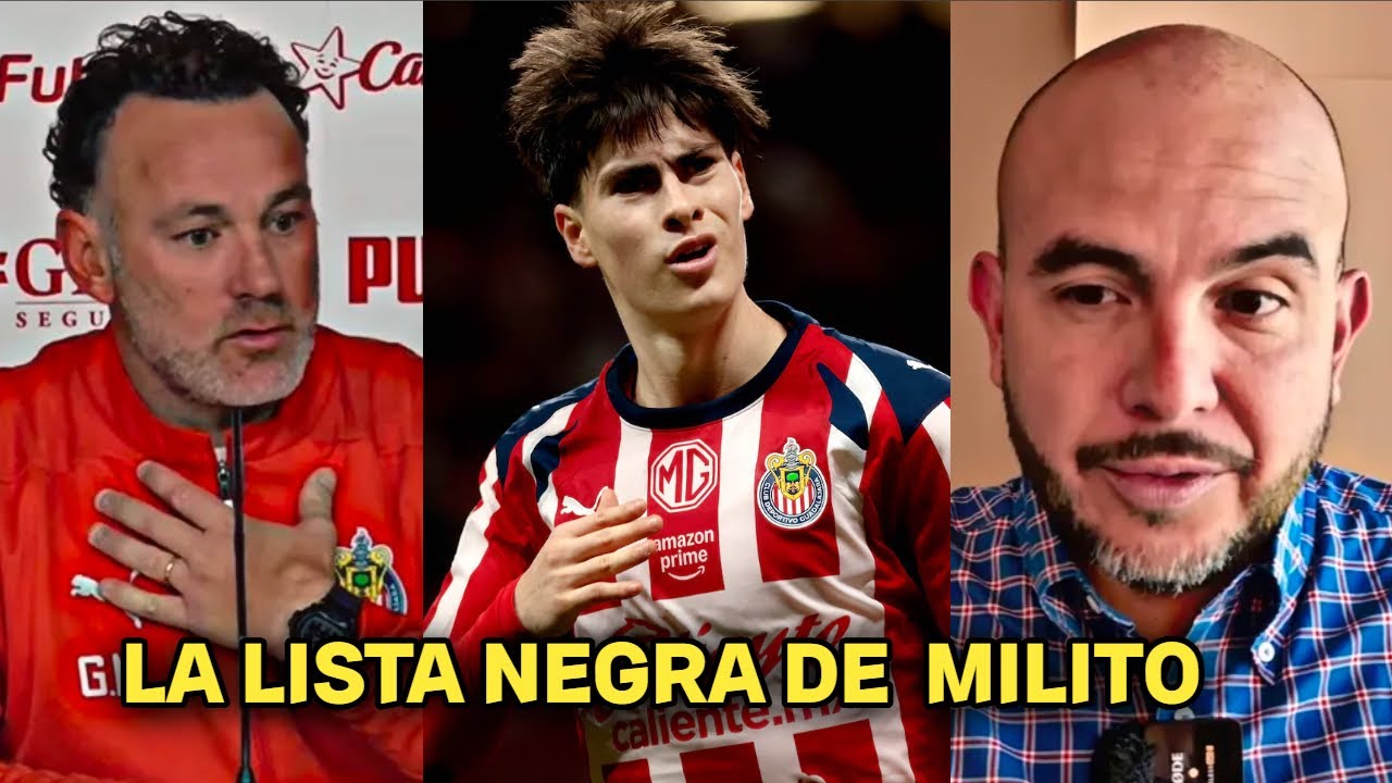 GRAN BOMBAZO! Todo contra Chivas: árbitro debutante y lista negra de Milito