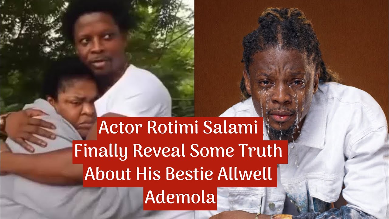 Actor Rotimi Salami Finally Reveal some Truth About His Bestie Allwell Ademola #fyp #nollywood