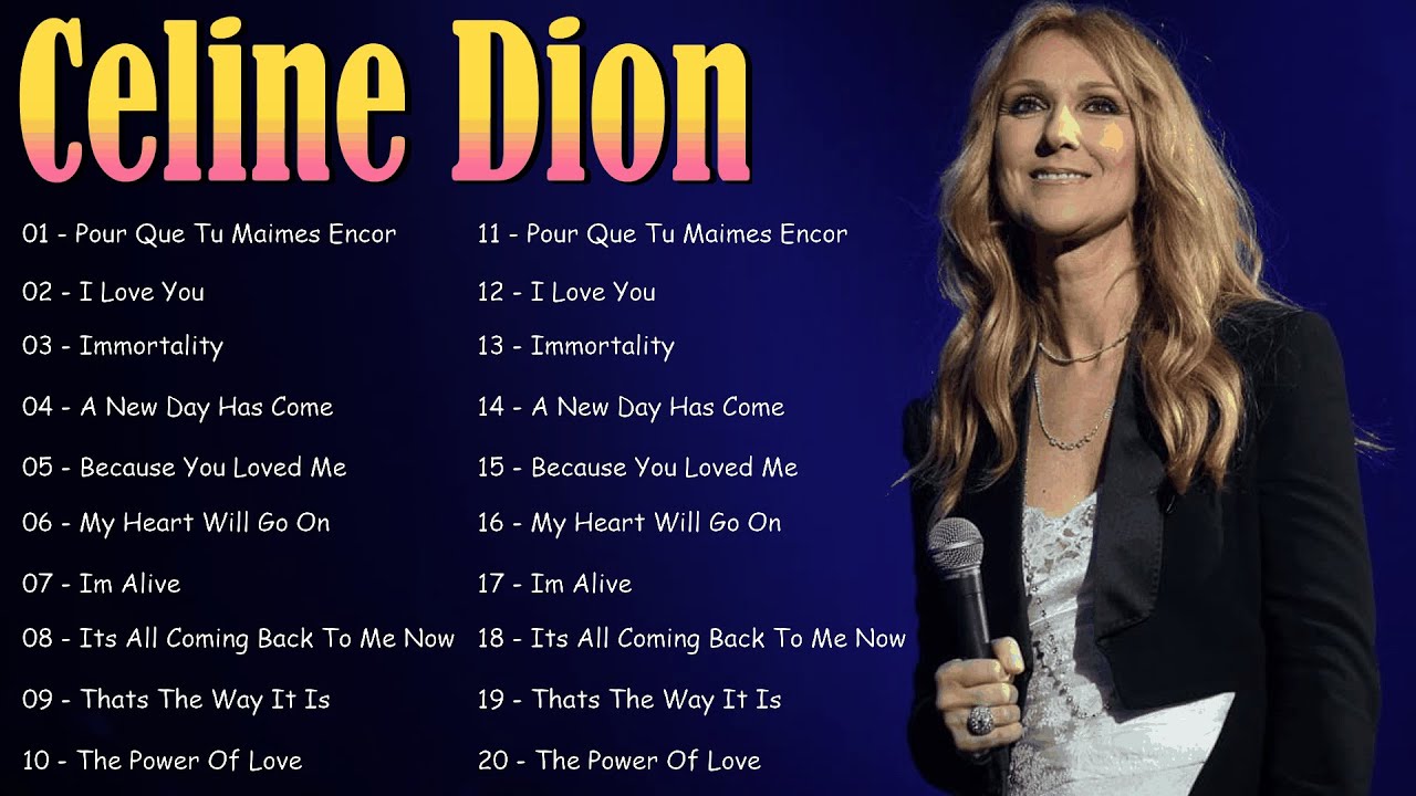 Celine Dion Greatest Hits | The Best of Her Timeless Classics Full Album
