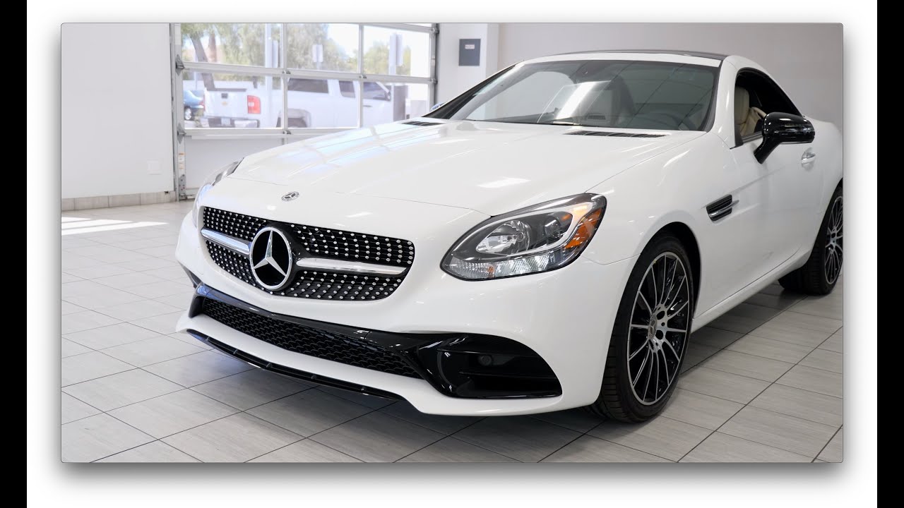 2020 Polar White Mercedes-Benz SLC 300 Roadster - 2020 Polar White SLC -  A11206