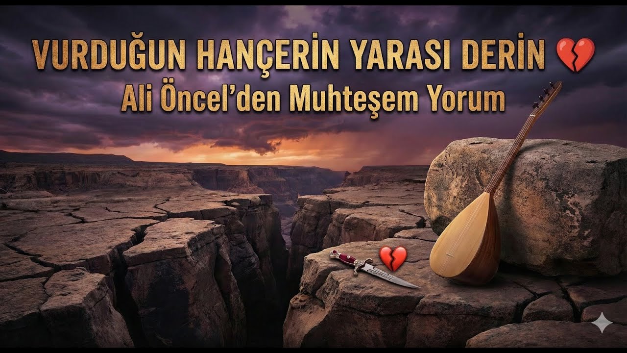 Ali Öncel'den Muhteşem yorum yüreğim yanıyor zalım yüreğin yansın 
