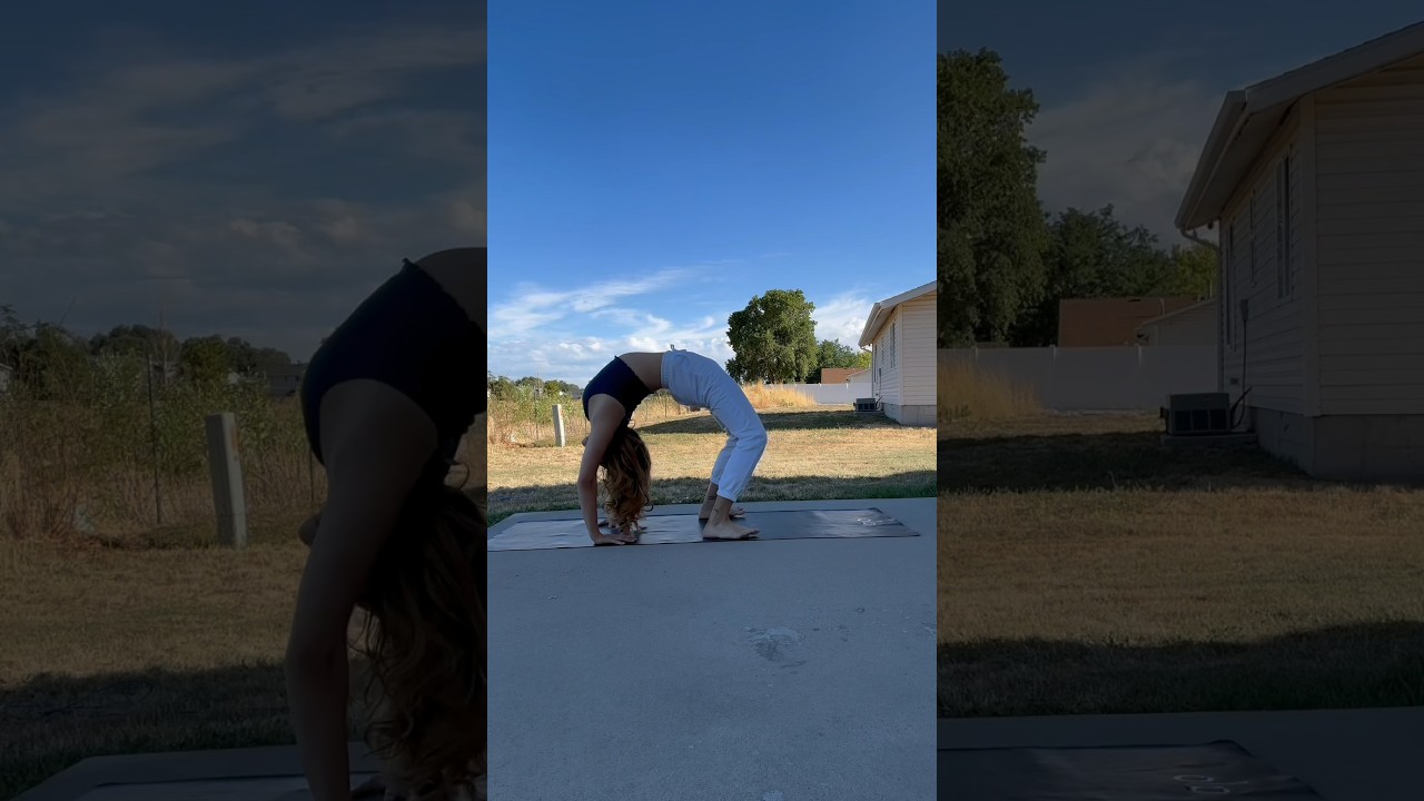 Как встать из прогиба спины&hellip; ЛЕГКИЙ способ✨ #взрослаягимнастика