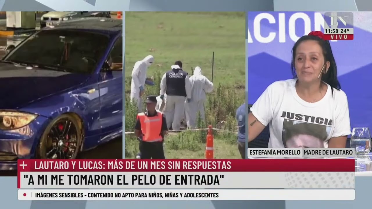 Más de un mes sin respuestas: el asesinato de Lautaro Morello y la búsqueda de Lucas Escalante