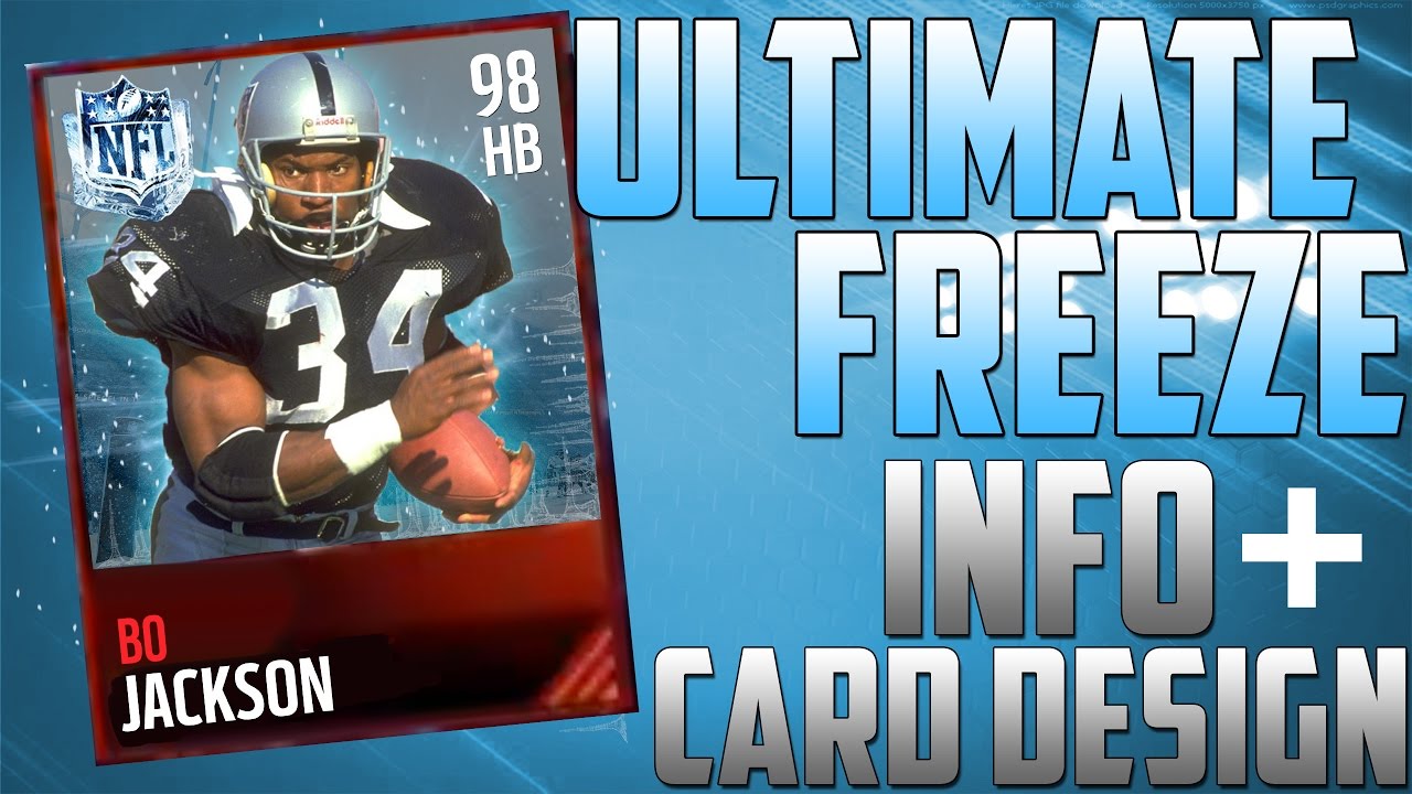 ULTIMATE FREEZE PROMO INFO + CARD DESIGN!-Madden Mobile 17