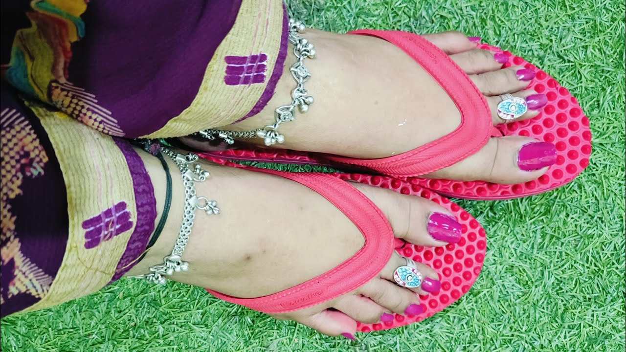 Stylish Silver Payal & Toe Ring with Comfortable Slippers Review