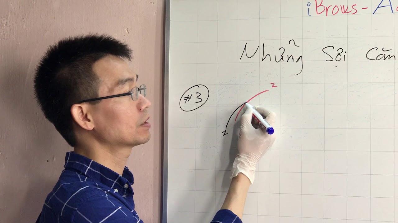 Điêu Khắc Chân Mày: Những Sợi Căn Bản (phần 1)