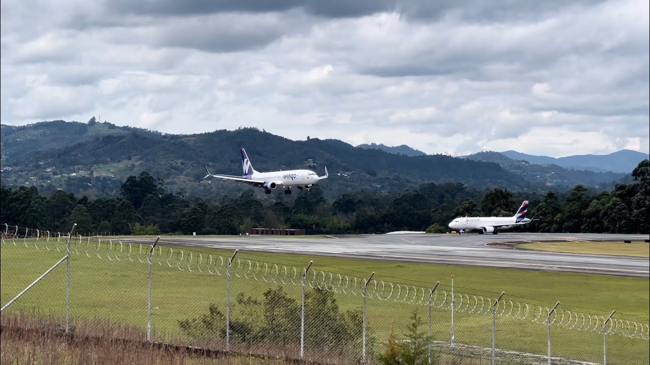 Plane Spotting en Rionegro #2 | IMPRESIONANTE GO AROUND 🛫