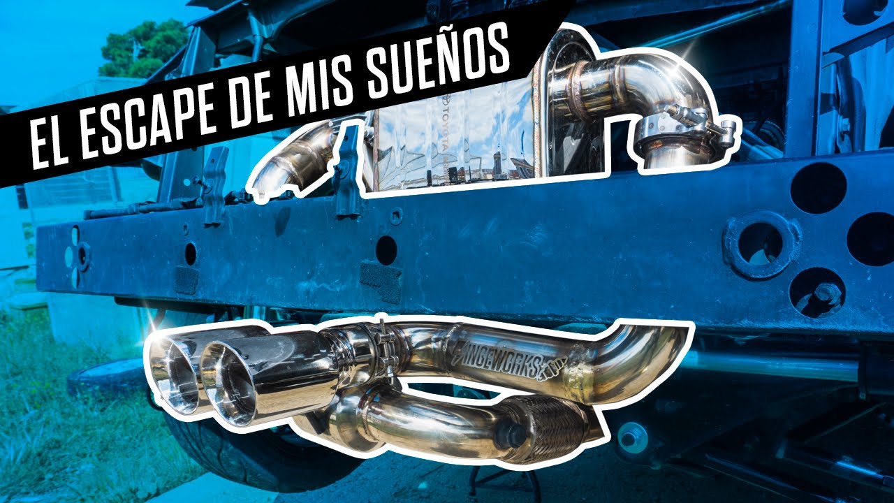Cómo FABRICAR Tubo de Escape en Acero Inoxidable Con Soldadura TIG | TOYOTA MR2 ZZW30 CAP6