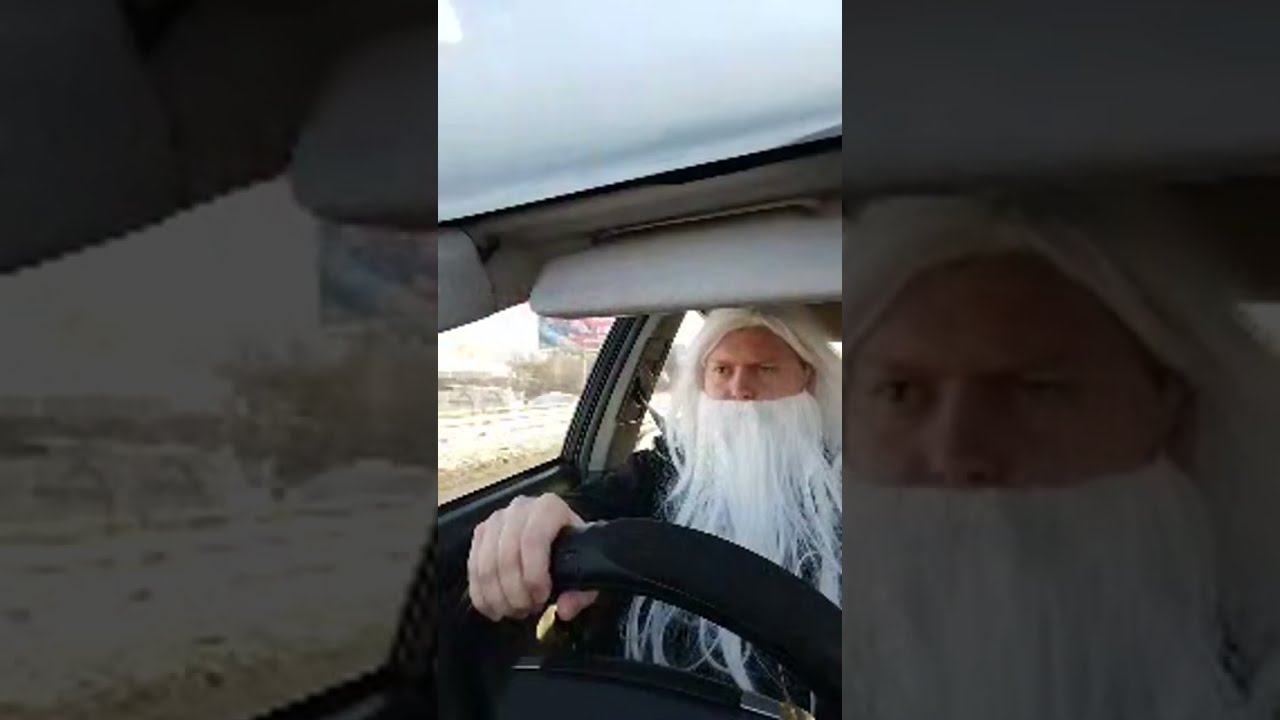 Gandalf Cosplay Lord of the rings Uber Bolt Freenow - Praca na Taxi