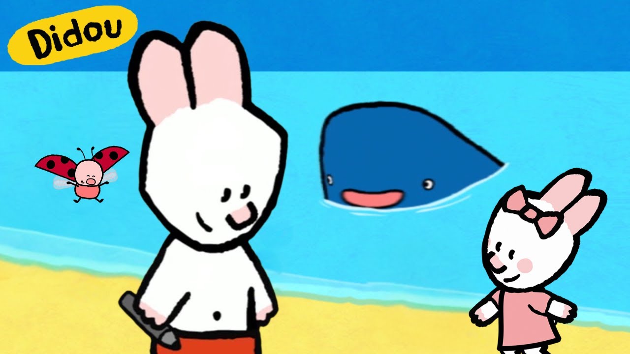 Didou dessine moi : Une Baleine 🐳 | Compilation Enfants