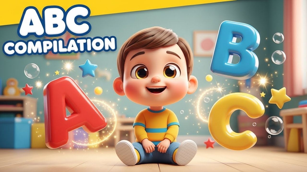 ABC Compilation for Kids – Learn Alphabet A to Z