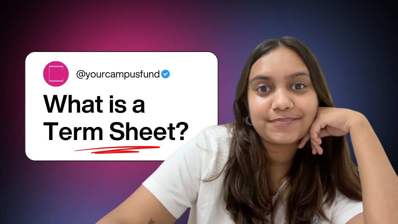 What Is a Term Sheet and Why It Exists | Explained for Indian Startups