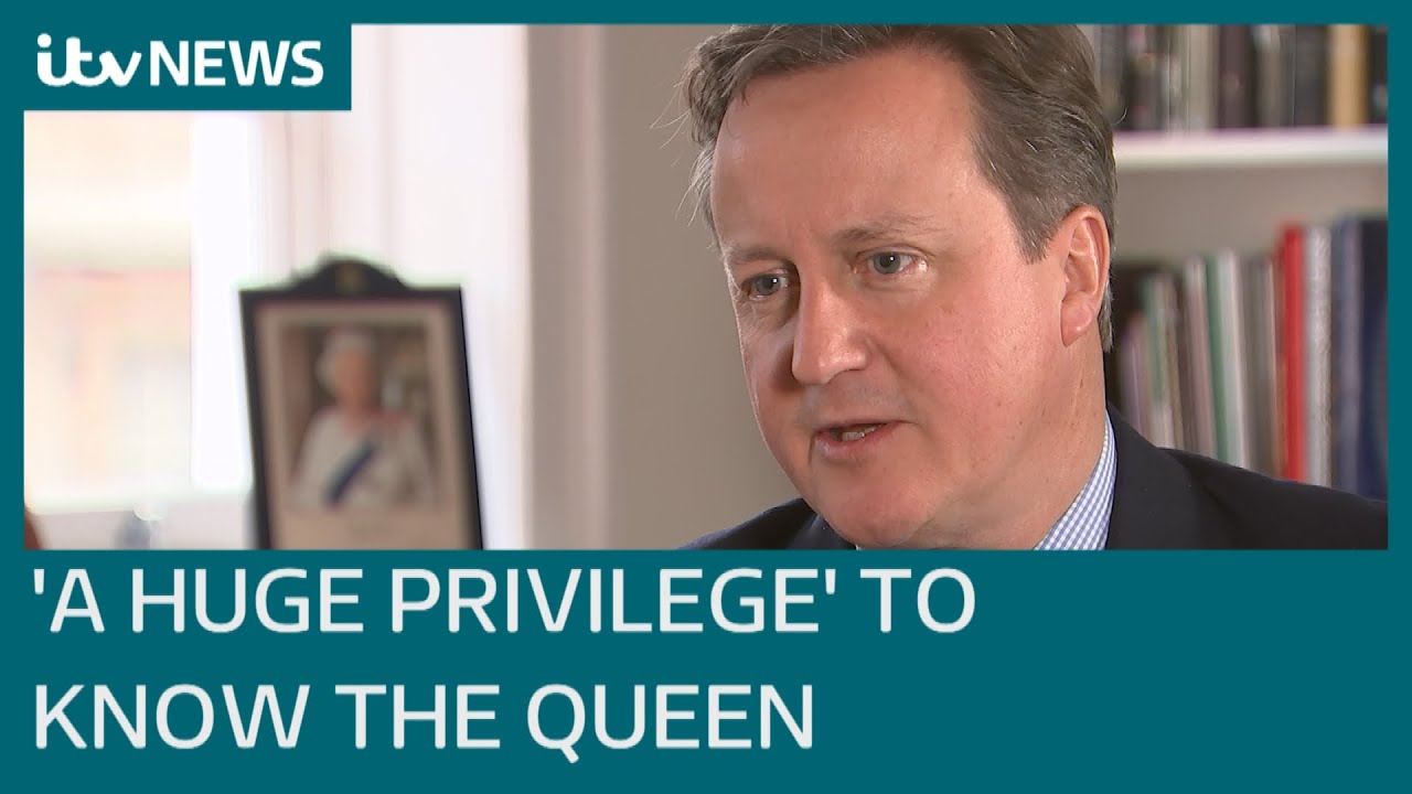 David Cameron reflects on the time he spent with the Queen while he was prime minister | ITV News