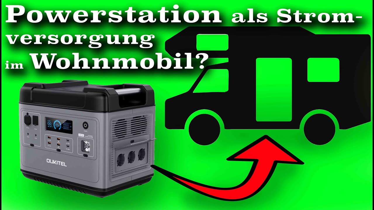 Oukitel P2001 | Powerstation vs. feste Elektroinstallation im Wohnmobil? | Michas Werkstatt
