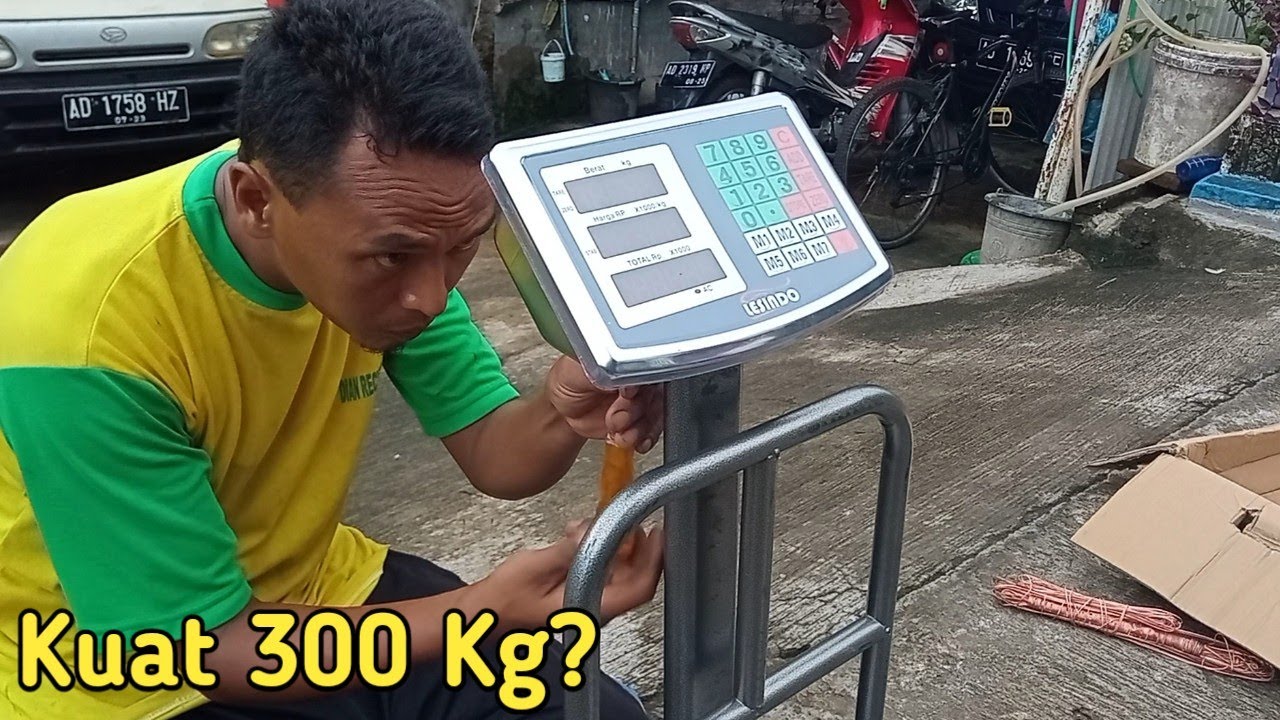 UNBOXING Timbangan Digital 300 Kg | LESINDO DIGITAL SCALE 300 KG.