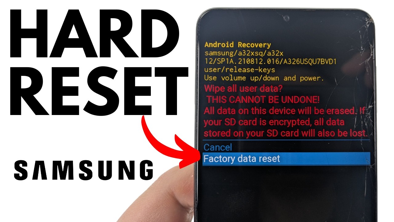 How to Hard Reset a Samsung Phone