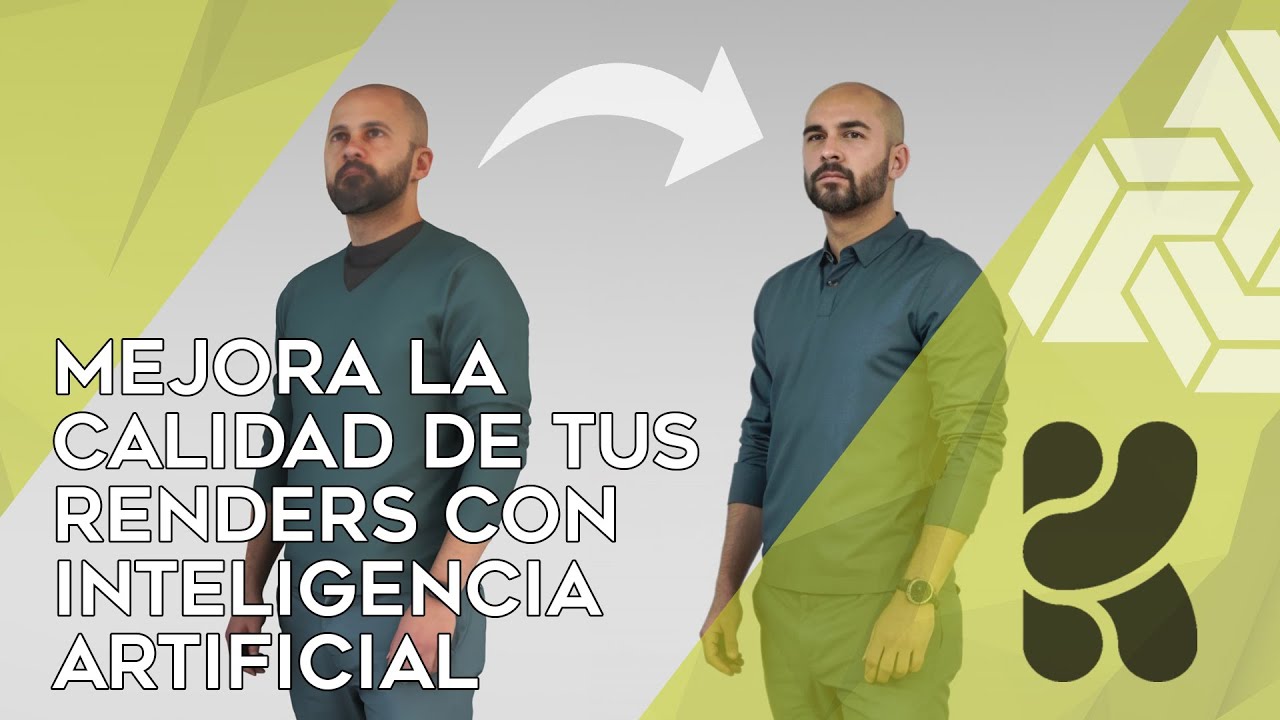 Cómo mejorar la calidad de tus renders usando KREA AI