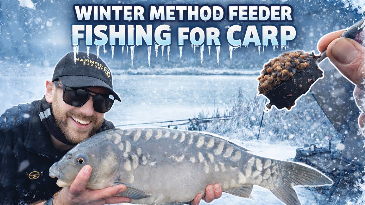 Winter Method Feeder Fishing For Carp !