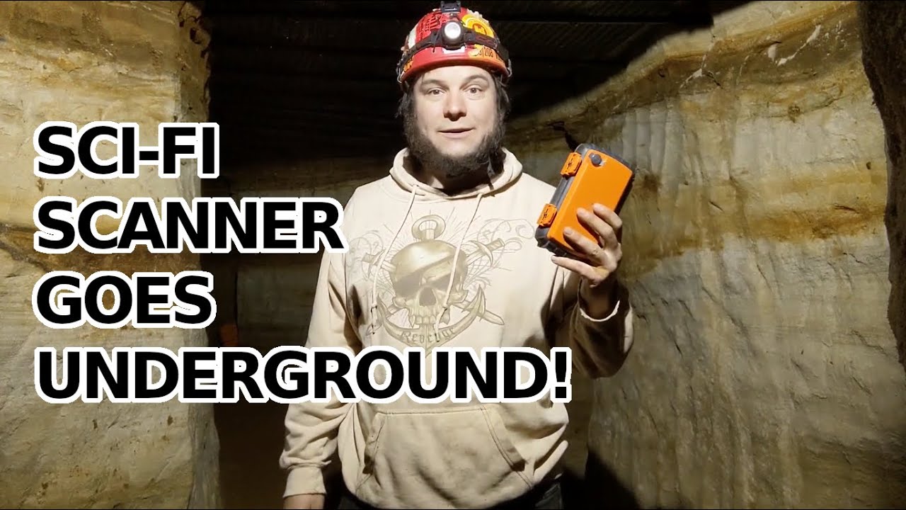 Testing a Raspberry Pi Handheld Scanner Underground! (Redneck Tricorder pt3)