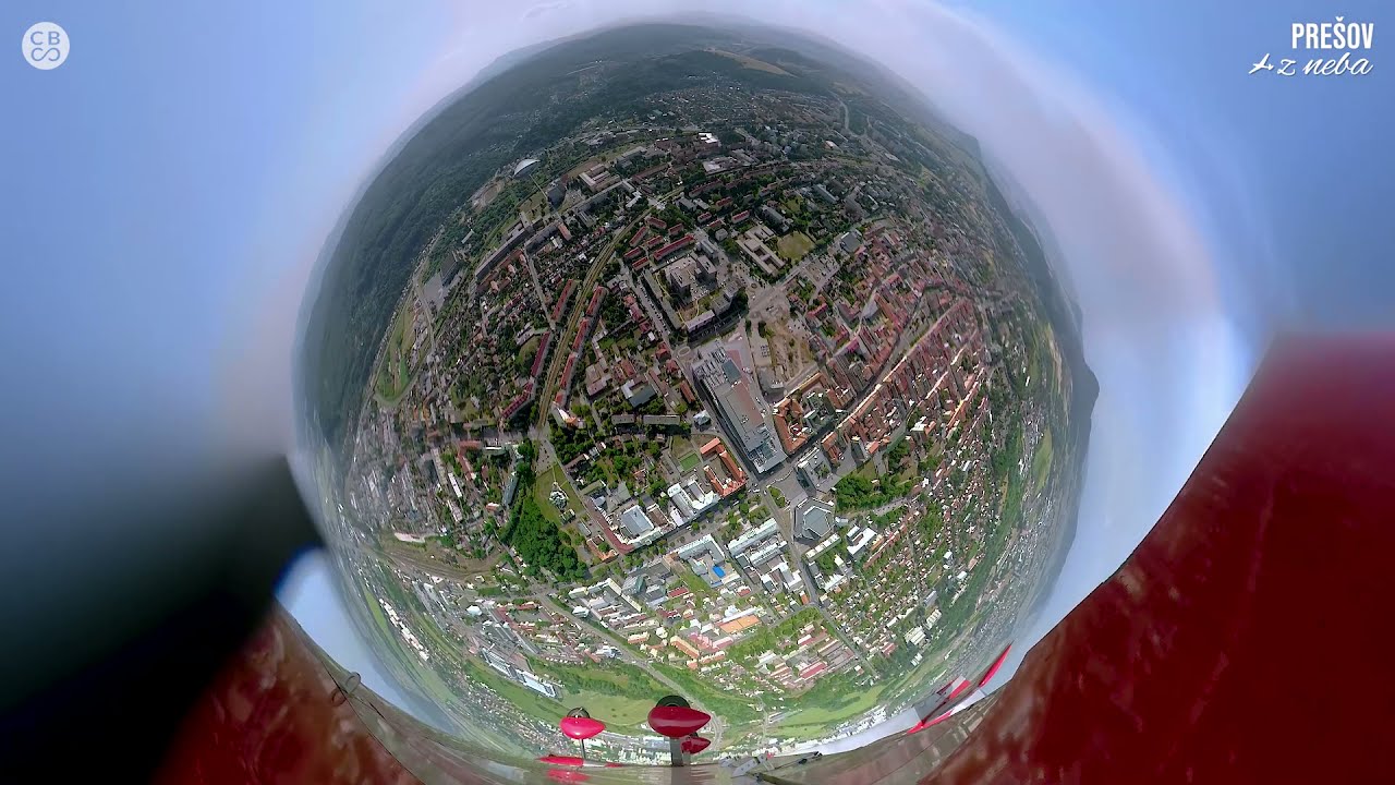 Prešov z neba