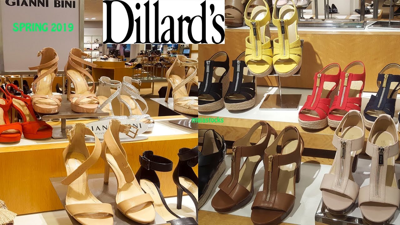 #DILLARDS SHOES GIANNI BINI Spring 2019 I Shop with Me Part 2
