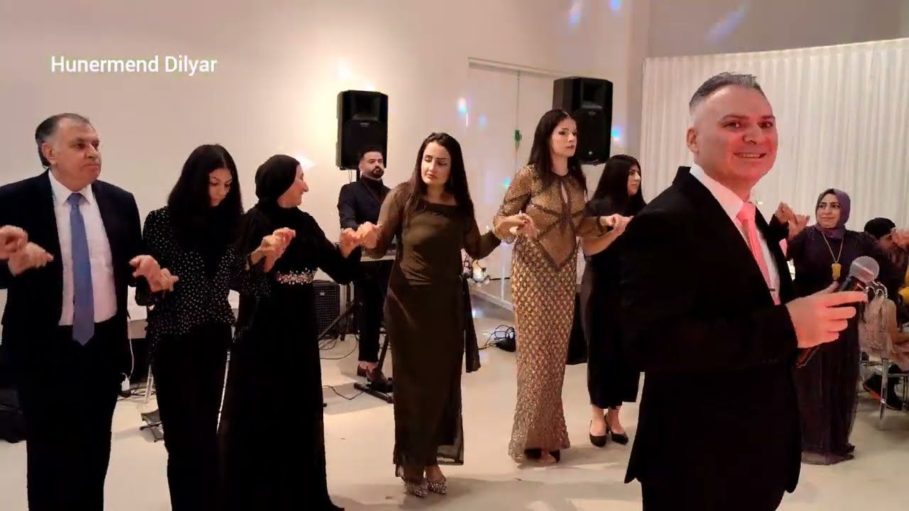 Hunermend Dilyar ji şahiya Aram & Ronahî من أجمل أعراس فنلندا
