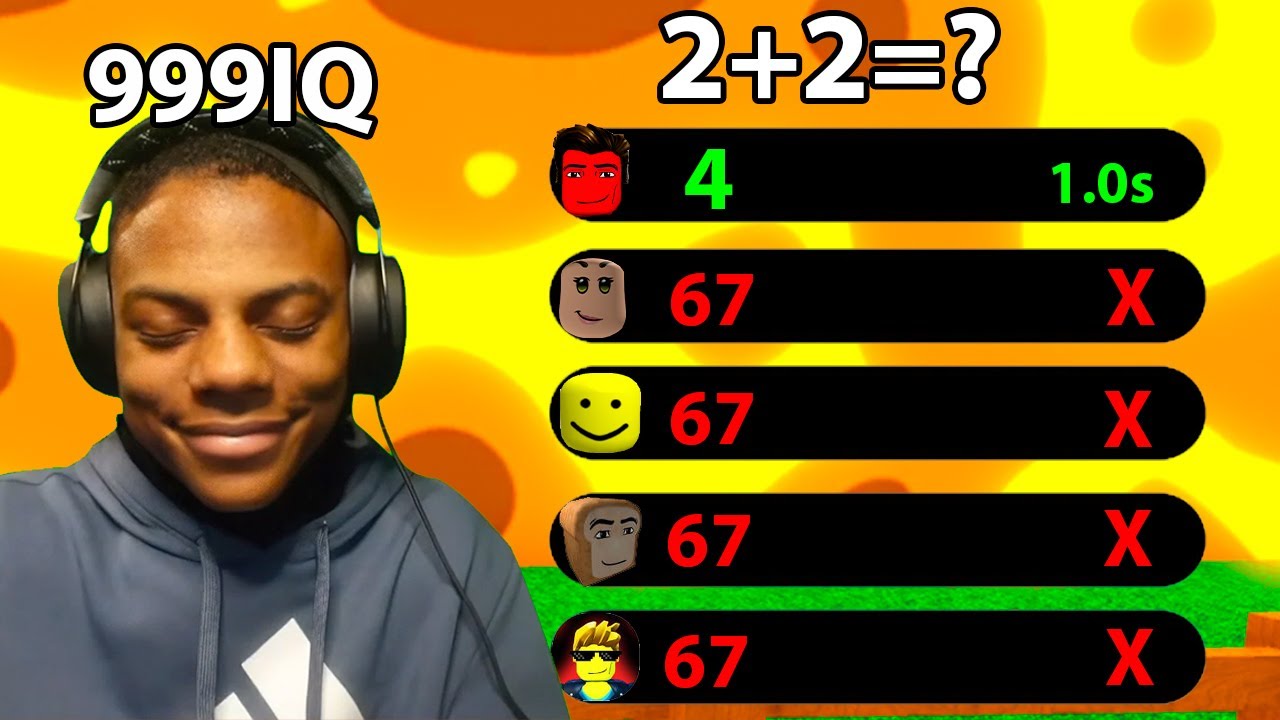 ROBLOX Spelling Race Funny Moments (SIX SEVEN)