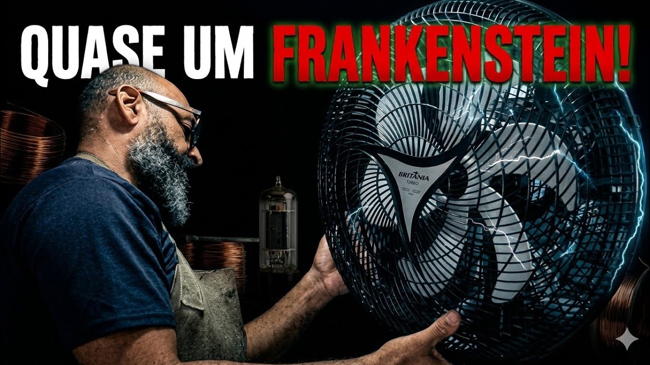 Vejam como utilizar várias peças para montar um ventilador!