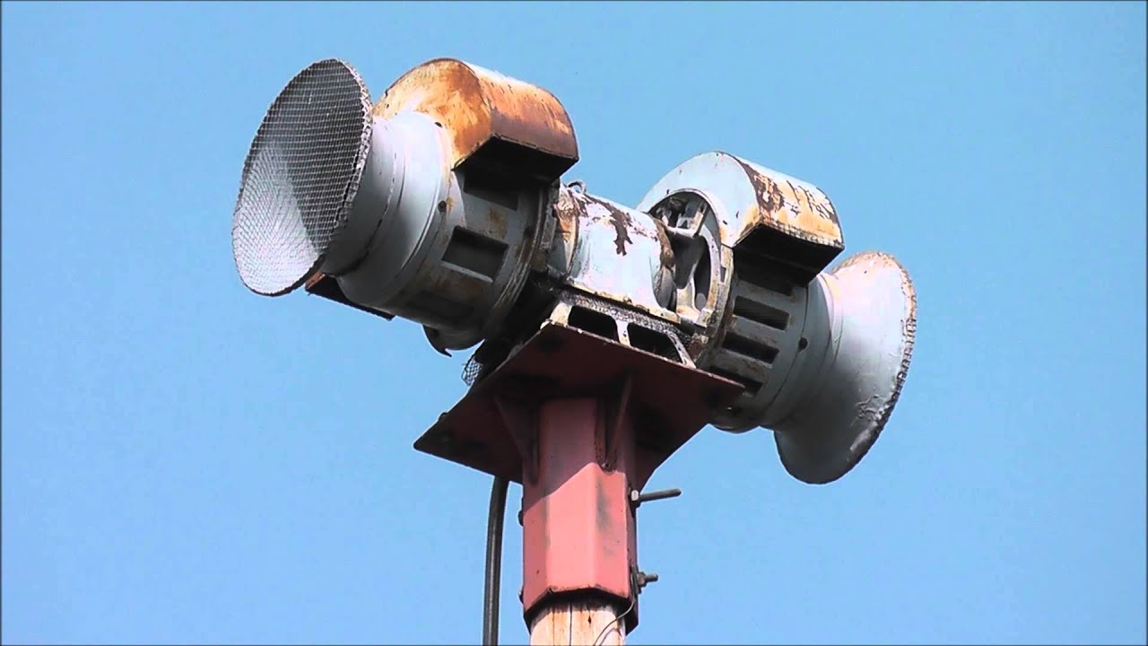Sterling M-10 Tornado Siren Test Bryan, OH 8/4/14
