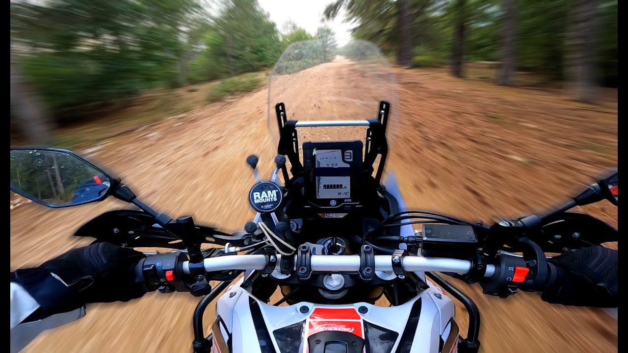 POV 4k: YAMAHA TÉNÉRÉ 700 OFF ROAD (DOMINATOR Exhaust)