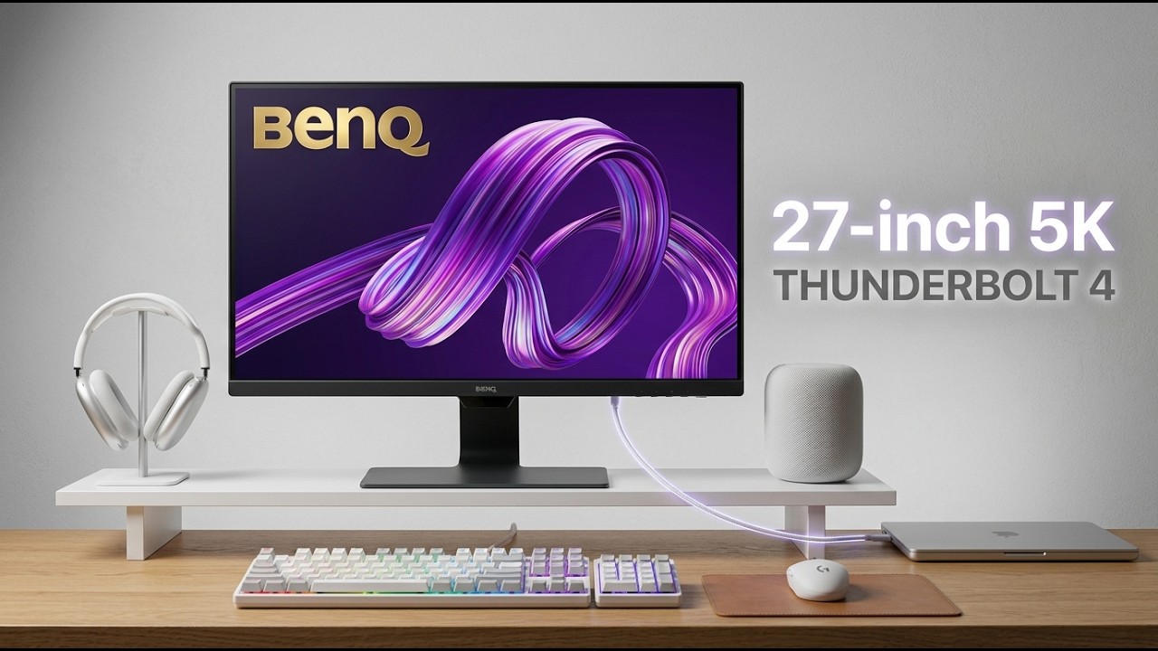 Best 5K Monitor for Mac in 2026? BenQ MA270S Review: Everything Apple Didn’t Give Us.