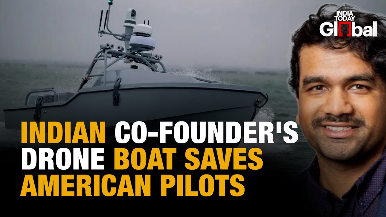 Indian-Origin Engineer's Drone Boat Pulls Off World's First Unmanned Naval Rescue Mission