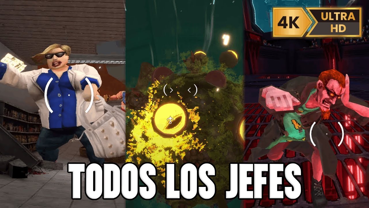 POSTAL BRAIN DAMAGED | TODOS LOS JEFES EN ESPAÑOL [4K 60FPS]