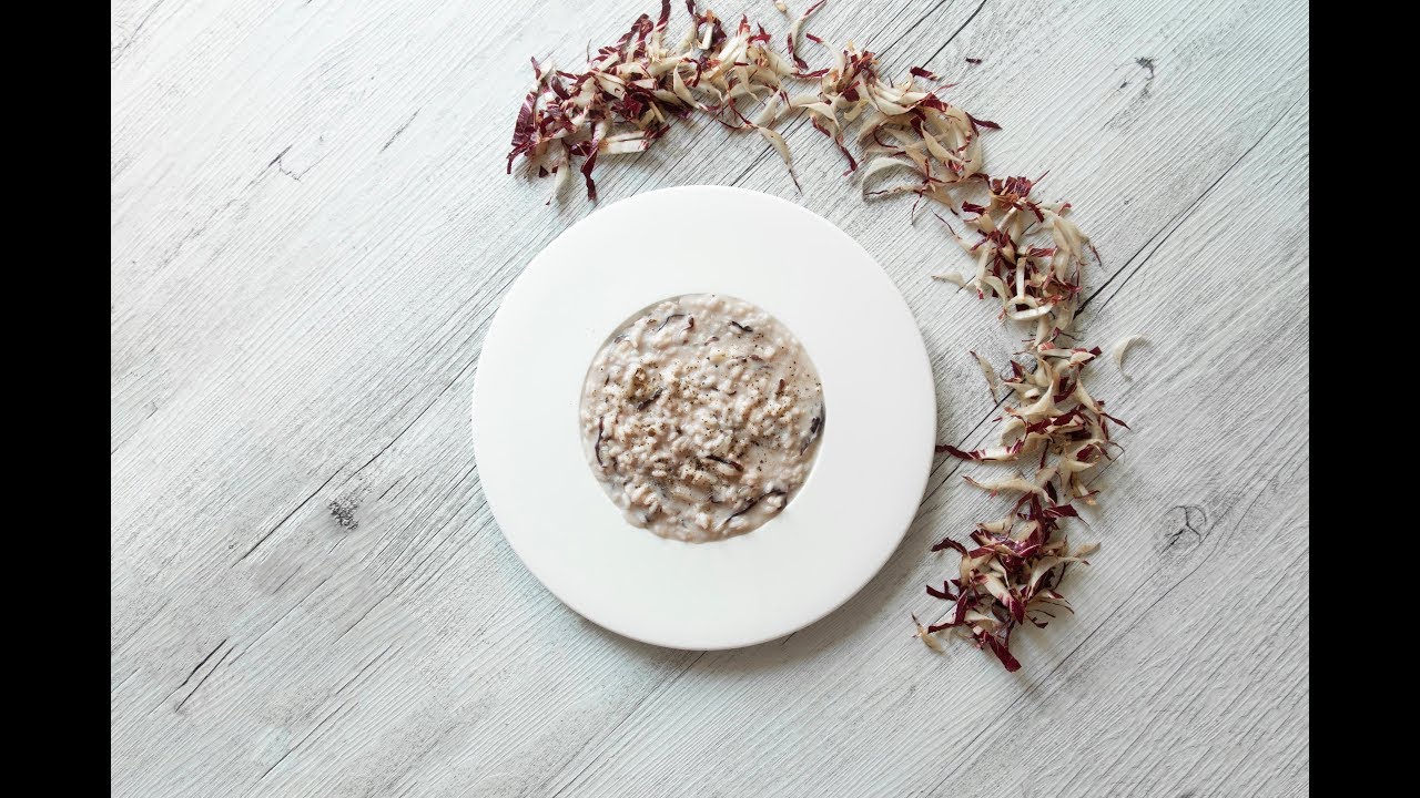 Risotto al radicchio | Chef Deg | Saporie
