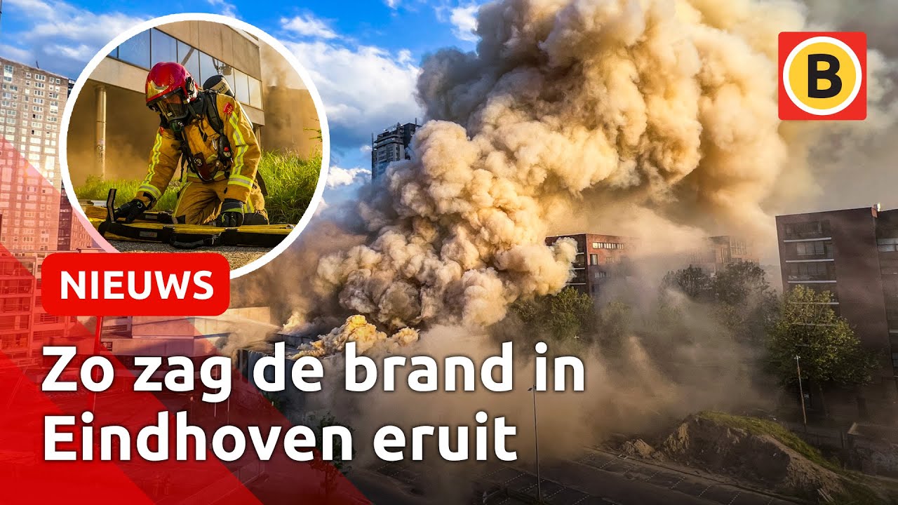 GIGANTISCHE brand CENTRUM Eindhoven | Omroep Brabant