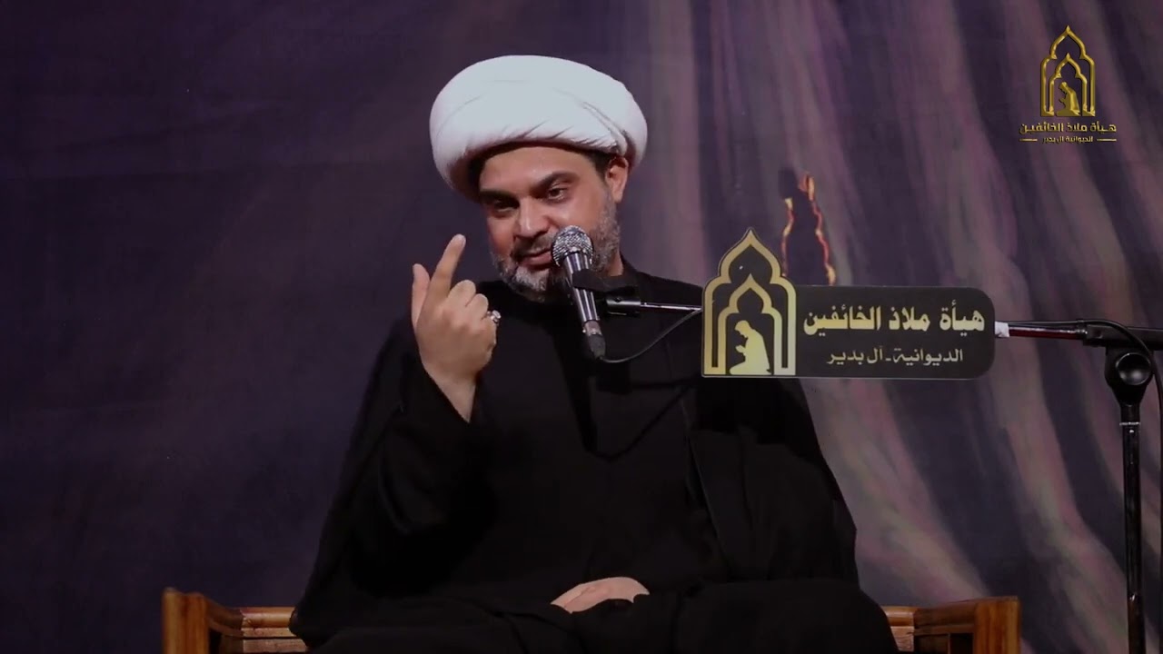 قصة عجيبة لاحد الشباب من اهل المواكب مع الامام الحسين ع | الشيخ عقيل الحمداني