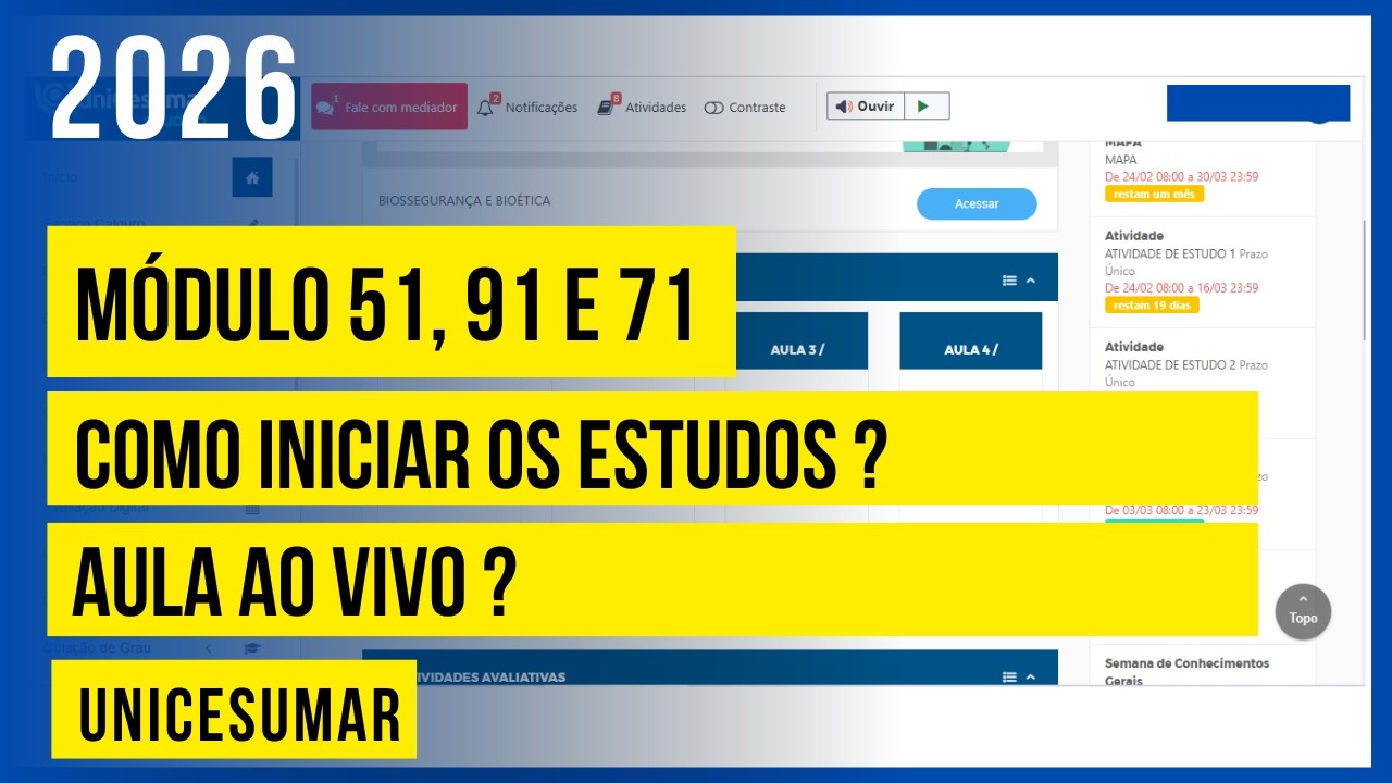Ambientação 2026 - Início - 23/02/2026