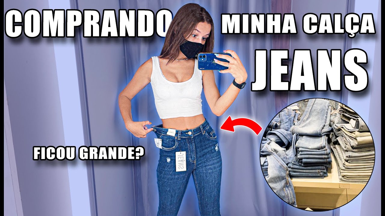 FUI COMPRAR UMA CALÇA JEANS PARA O VOLTA AS AULAS | ROTINA DA NOITE