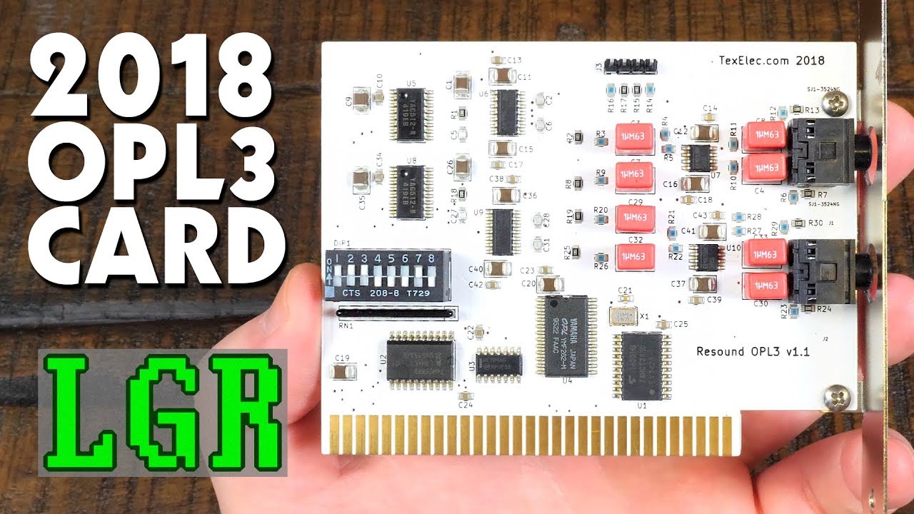 LGR - Resound OPL3: карта объемного звука AdLib!