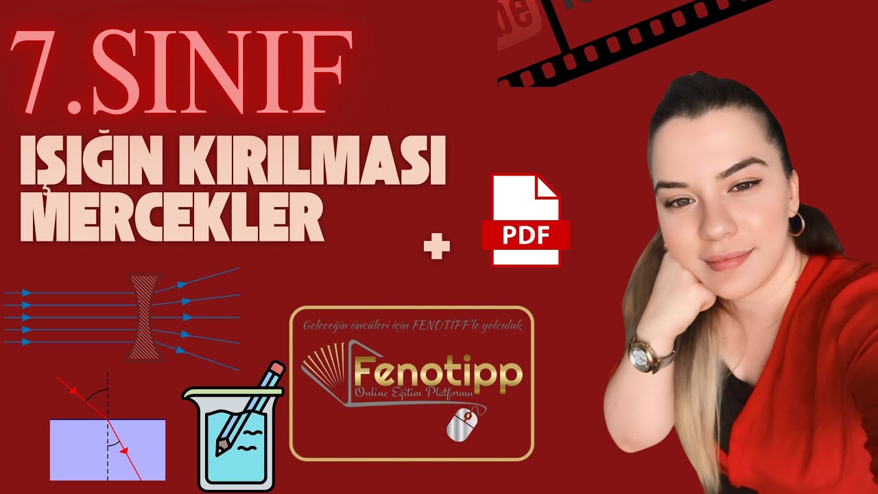 7.sınıf | IŞIĞIN KIRILMASI VE MERCEKLER | KONU ANLATIMI + PDF