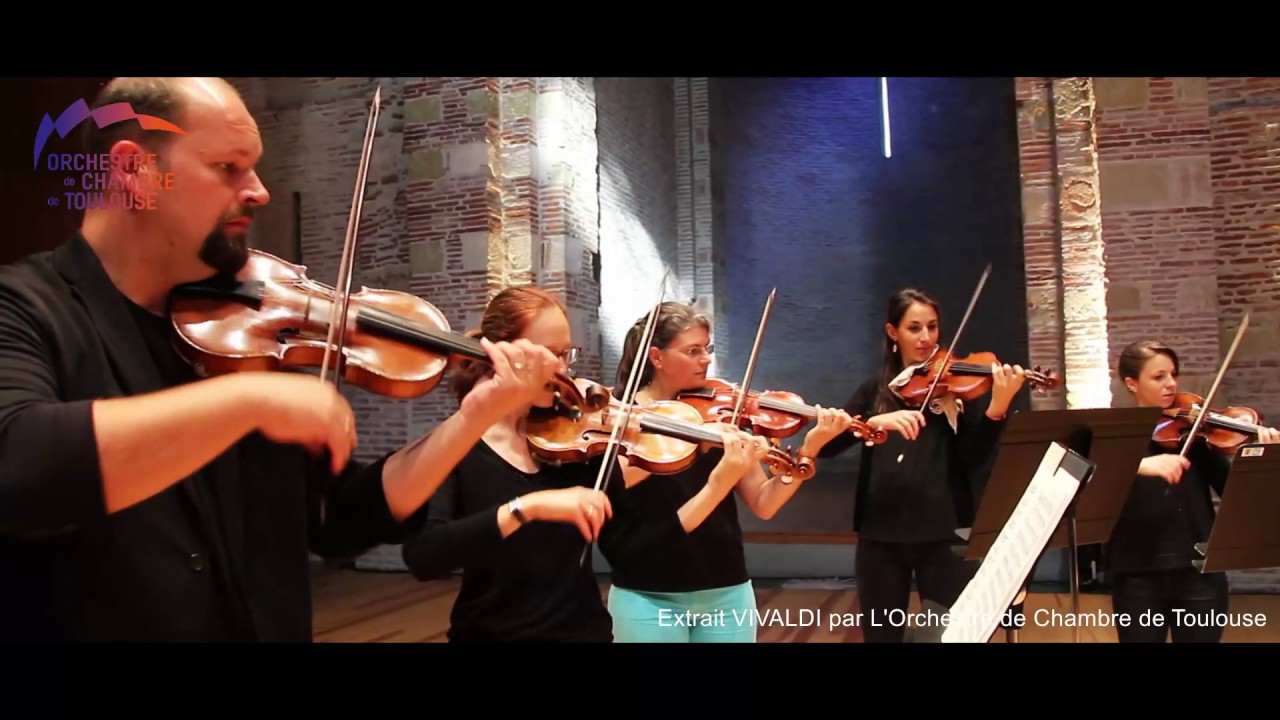 VIVALDI. L'Estro Armonico I Saison 19/20. Orchestre de Chambre de Toulouse. Violon, Gilles Colliard