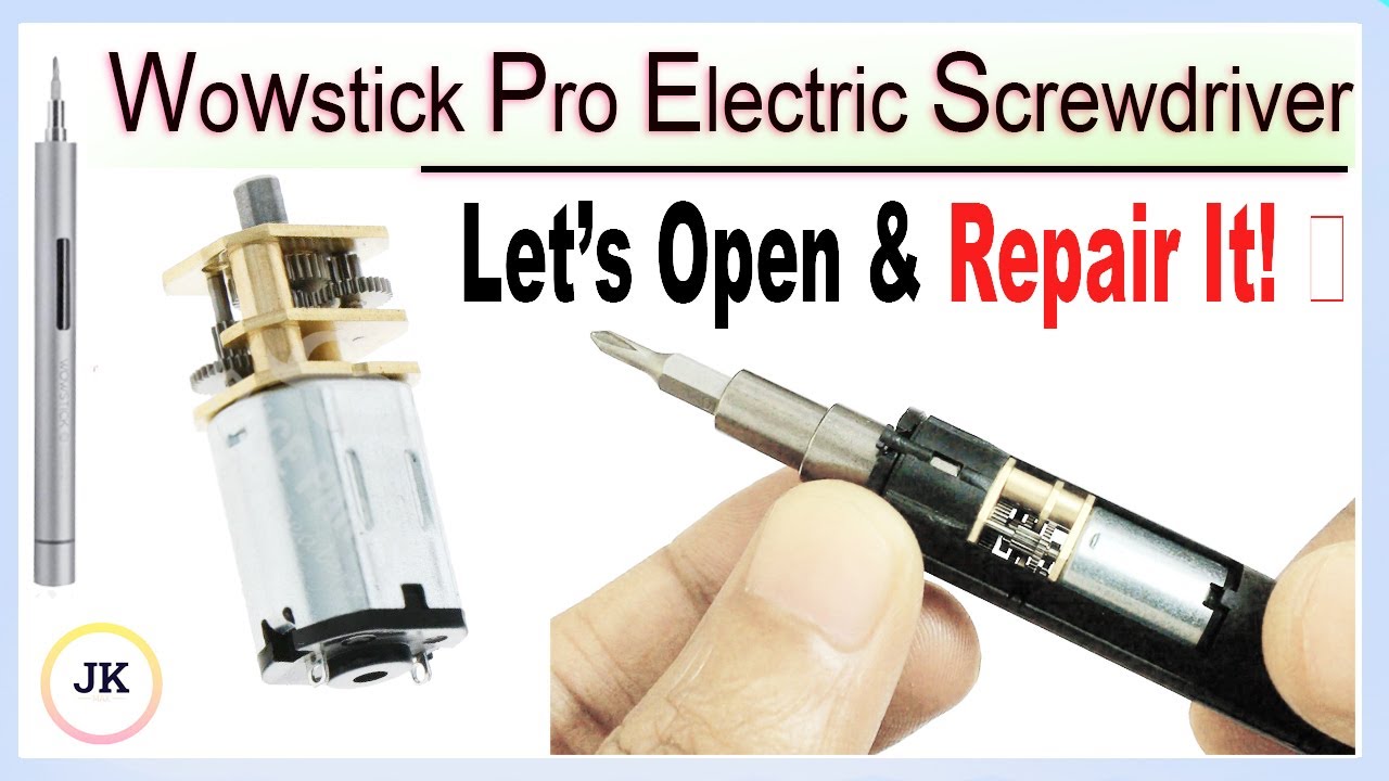 Electric Screwdriver Teardown – Internal Parts & Repair Tips! wowstick Screwdriver Not Working?