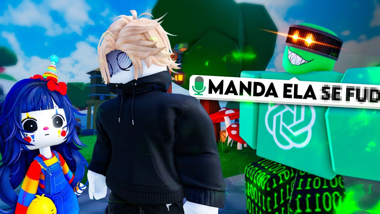 Fiz Tudo que o ChatGPT Mandou no Chat de Voz do Roblox