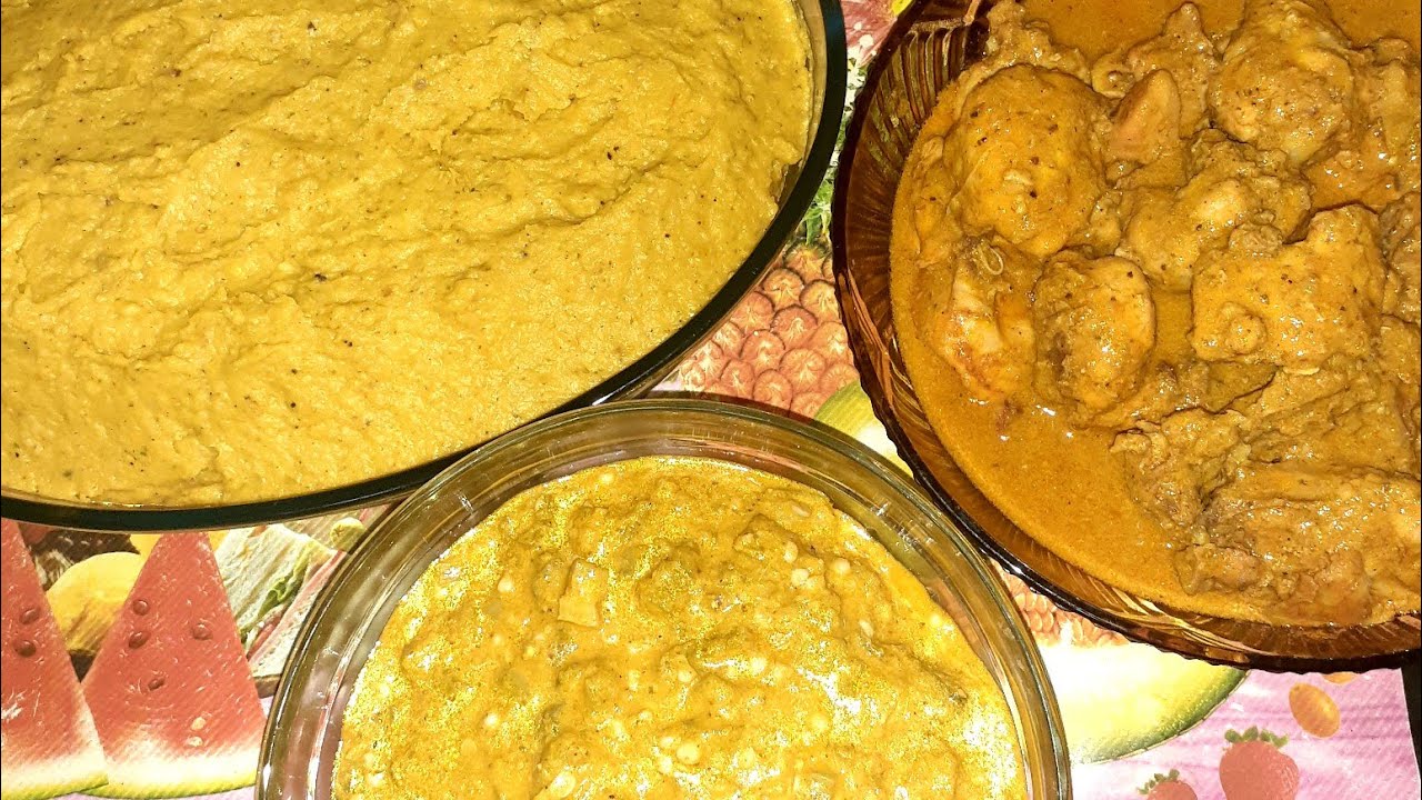 comida baiana vatapá sem camarão  caruru e xinxim de frango😋