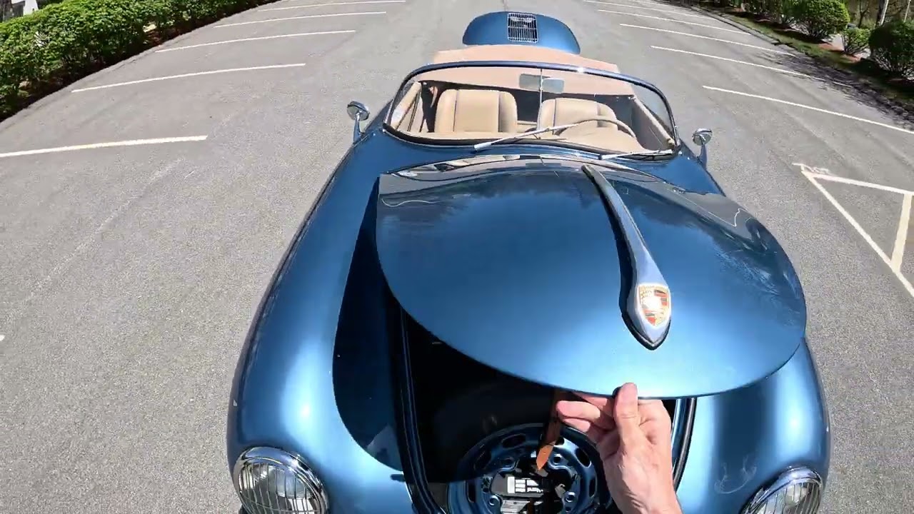 1956 Porsche 356 Speedster Test Drive and Walk Around